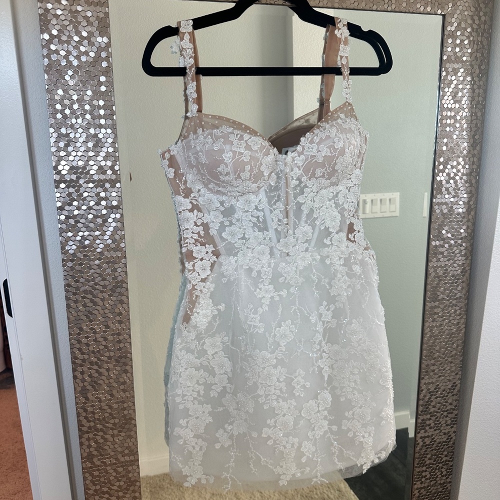 Rosie Etienne LILLIANA bridal mini dress